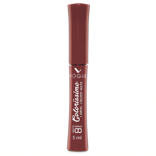 Labial líquido  Vogue Coloríssimo Moda Natural Canela X 5 Ml - Imagen 2