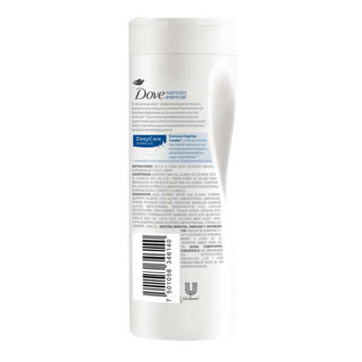 Crema corporal Dove Nourishing Body Care Nutrición Esencial X 200 Ml - Imagen 2