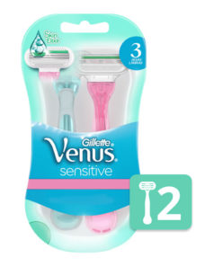 Máquina para afeitar  Gillette  Venus Sensitive X 2 U