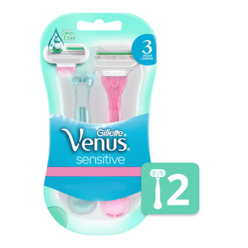 Máquina para afeitar  Gillette  Venus Sensitive X 2 U