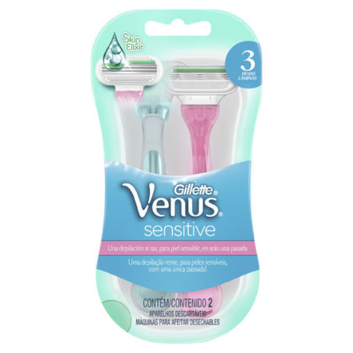 Máquina para afeitar  Gillette  Venus Sensitive X 2 U - Imagen 2