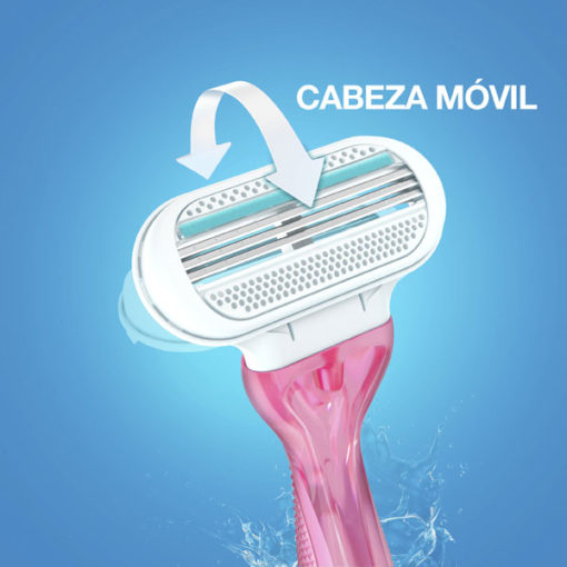 Máquina para afeitar  Gillette  Venus Sensitive X 2 U - Imagen 4