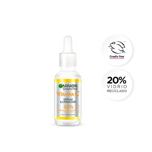 Serum Facial Iluminador Garnier Skin Active Vitamina C X 30 Ml - Imagen 3
