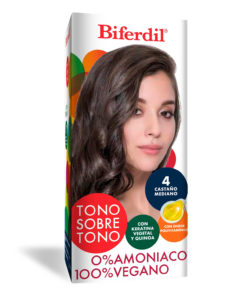 Tintura Semi permanente Kit Biferdil Tono sobre Tono 4 X 1 U