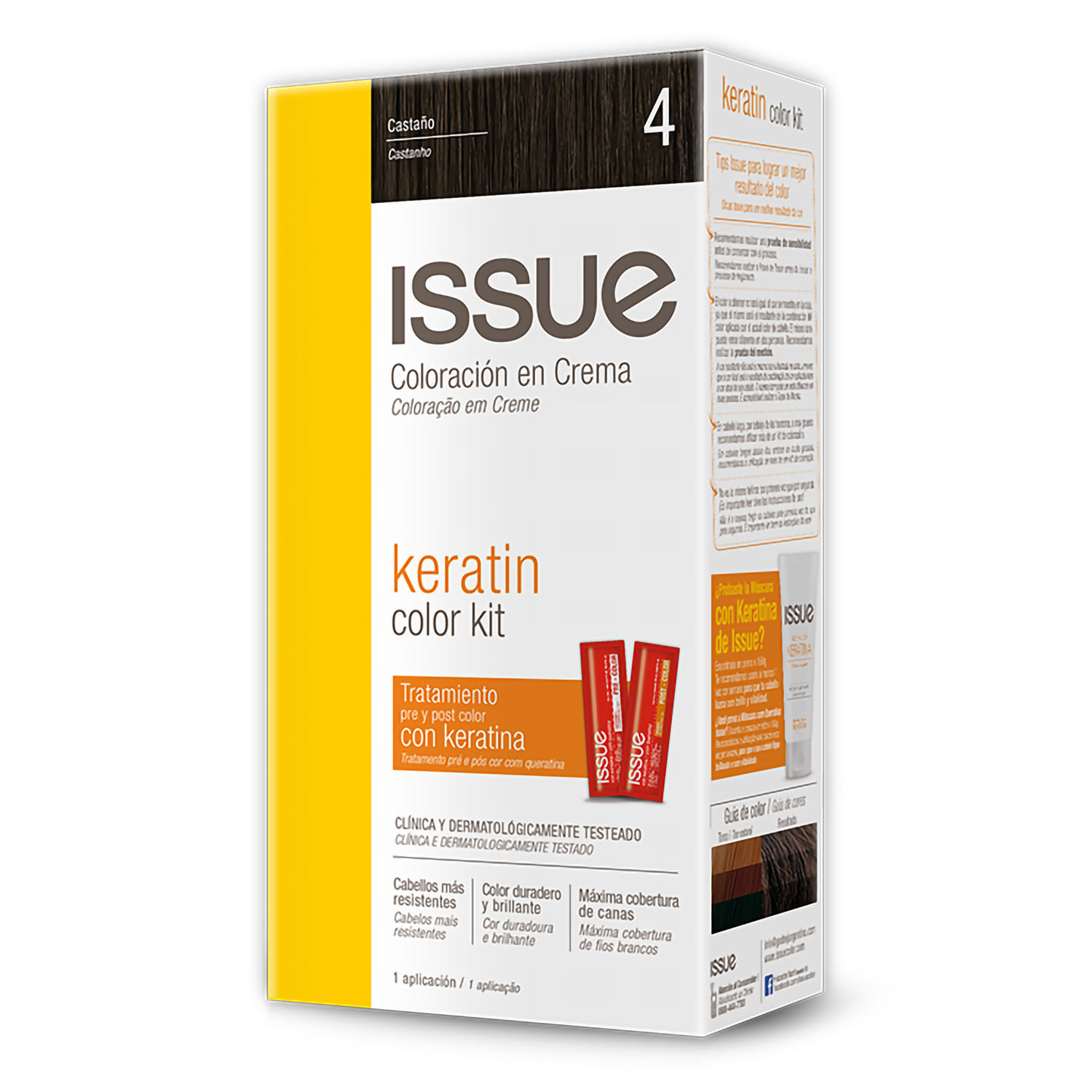 Tintura Permanente en Kit Issue 4 X 1 U