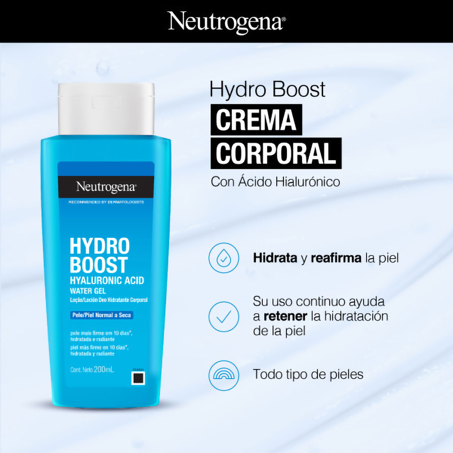 Crema Neutrógena Hydro Boost X 200 Gr - Imagen 6