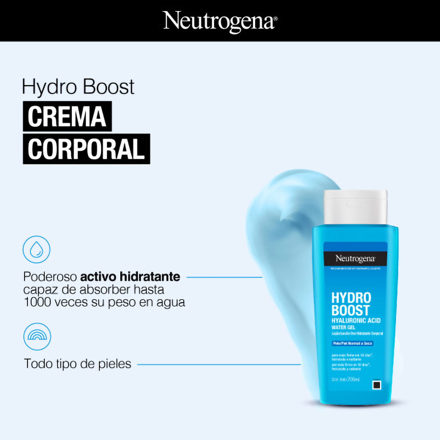 Crema Neutrógena Hydro Boost X 200 Gr - Imagen 5