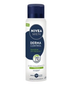 Desodorante Antitranspirante Spray Nivea Men Derma Control X 150 Ml