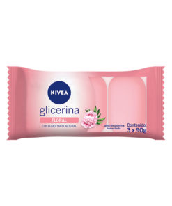 Jabón Nivea Glicerina Floral X 3 U