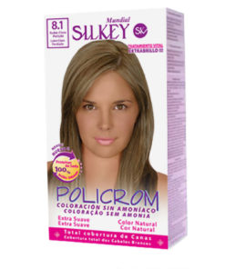 Tintura Permanente en Kit Silkey Policrom sin Amoníaco 8,1 X 1 U