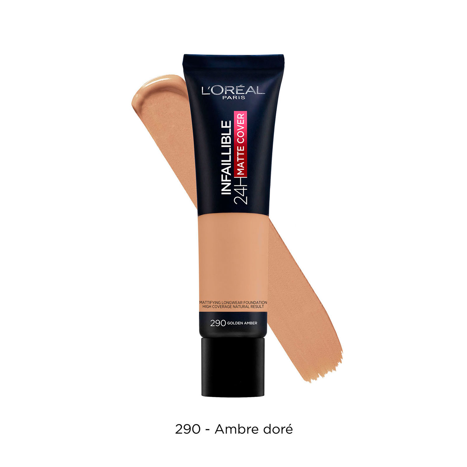 Base Líquida L'Oreal Infaillible 290 Golden Amber X 30 Ml - Imagen 2