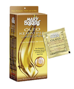 Tratamiento Capilar Mary Bosques Óleo Keratina y Argan  X 36 U