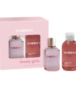 Set Perfume + Espuma de Baño Cheeky Girls Lovely X 1 U
