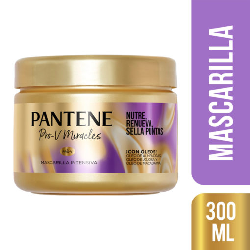 Tratamiento Capilar Pantene Pro-V Miracles NUTRE, RENUEVA, SELLA LAS PUNTAS X 300 Ml - Imagen 2