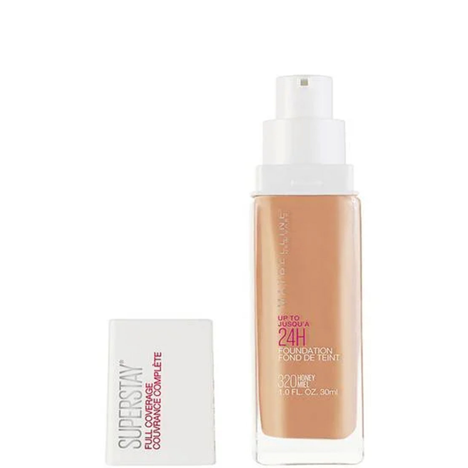 Base Liquida Maybelline Super Stay 24 hs Full Coverage Honey X 30 Ml - Imagen 3