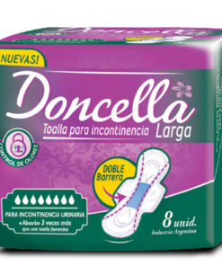 Toallas Femeninas Doncella Larga X 8 U