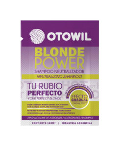 Shampoo Matizador en Sachet Otowil  Blonde Power X 48 U