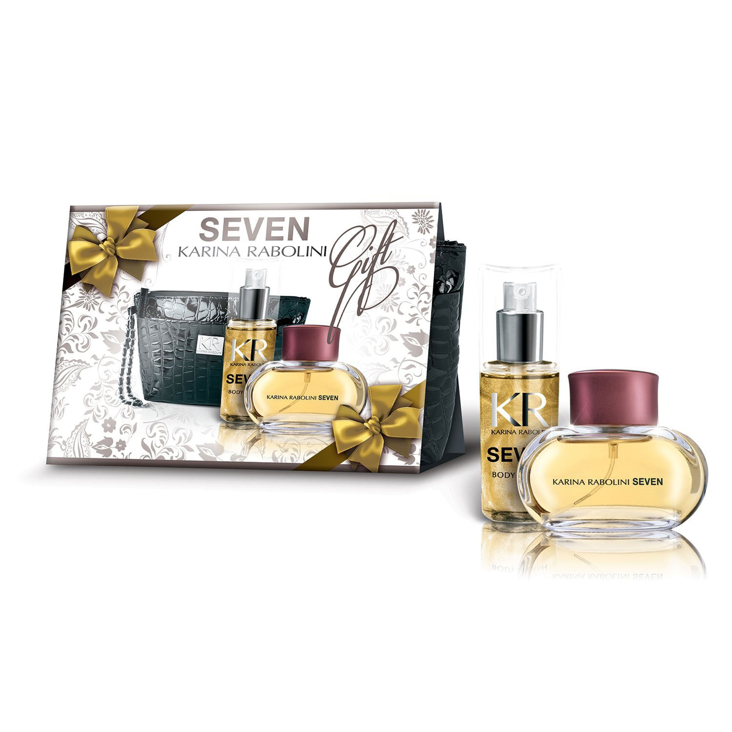 Perfume Body Splash Estuche Karina Rabolini Seven X 1 U