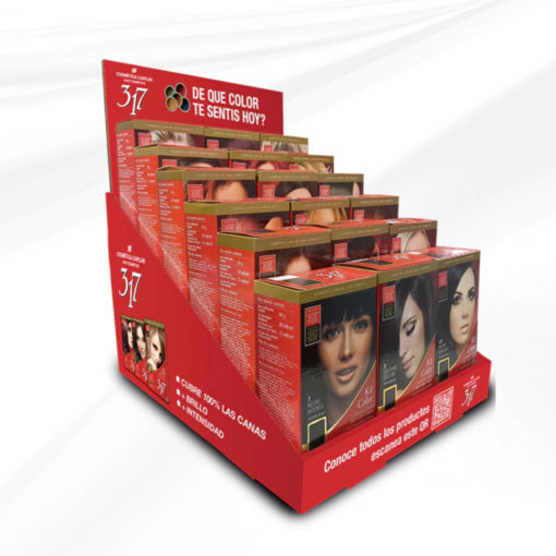 Exhbidor Kit Tintura 317 Color  X 36 U