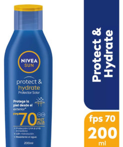 Protector Solar Nivea Sun Protect & Hydrate FPS 70 X 200 Ml