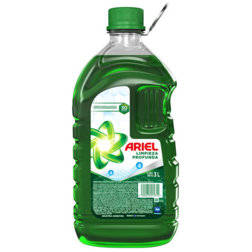 Jabón Líquido Ariel Limpieza Profunda  X 3000 Ml