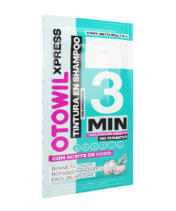 Tintura en Shampoo Otowil Xpress Rubio X 40 Gr
