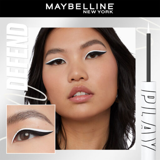 Delineador De Ojos Liquido Maybelline New York Tattoo Liner Play Defend X 2,1 Gr - Imagen 4
