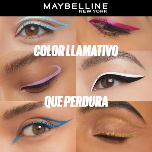 Delineador De Ojos Liquido Maybelline New York Tattoo Liner Play Defend X 2,1 Gr - Imagen 8