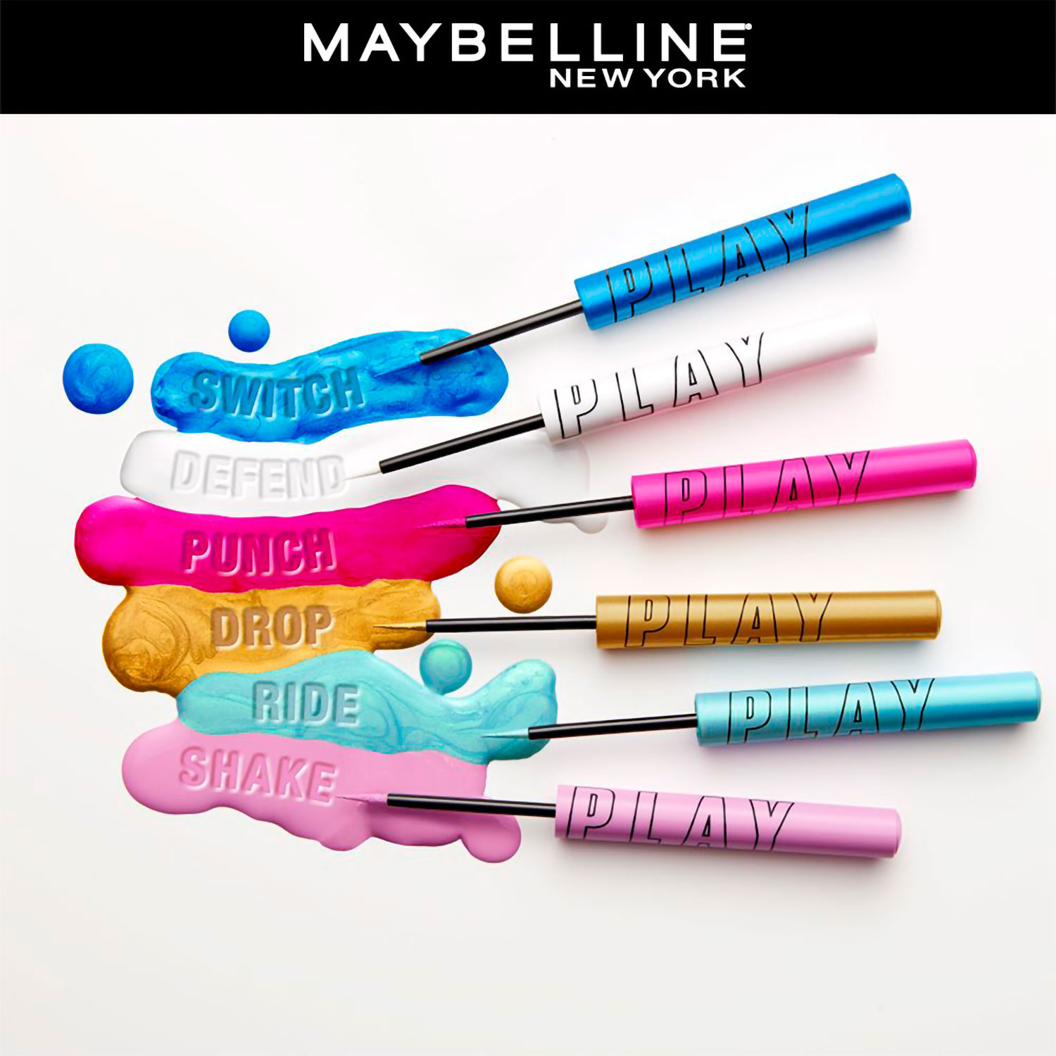 Delineador De Ojos Liquido Maybelline New York Tattoo Liner Play Punch X 2,1 Gr - Imagen 5