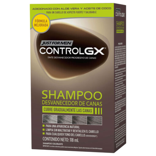 Shampoo Desvanecedor De Canas Just For Me Cabello X 118 Ml - Imagen 2