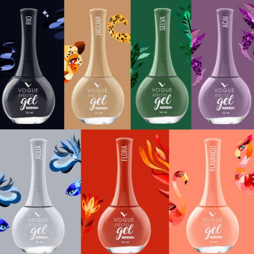 Esmalte Vogue Efecto Gel Flora X 1 U - Imagen 8