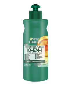 Crema para Peinar Garnier Fructis Probióticos Fuerza X 250 Ml