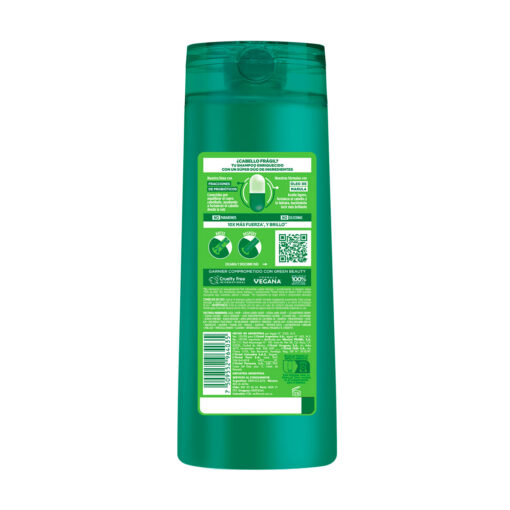 Shampoo Garnier Fructis Probióticos Fuerza X 200 Ml - Imagen 3