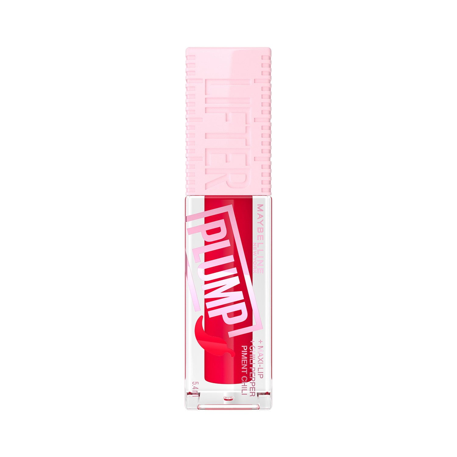 Brillo Labial Maybelline Lifter Plump 04 Red Flag X 5,4 Ml - Imagen 2