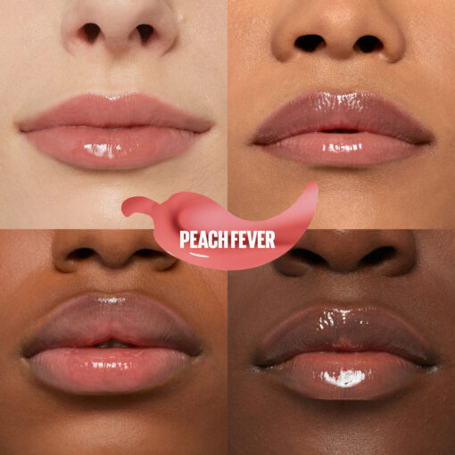 Brillo Labial Maybelline Lifter Plump 05 Peach Fever X 5,4 Ml - Imagen 4