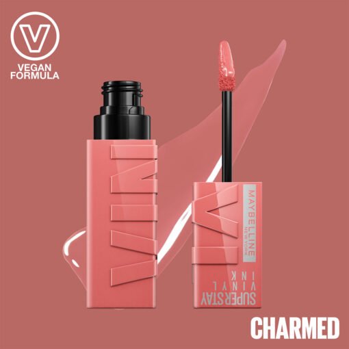 Labial Líquido Maybelline Superstay Vinyl Ink Charmed X 4,2 Ml - Imagen 6
