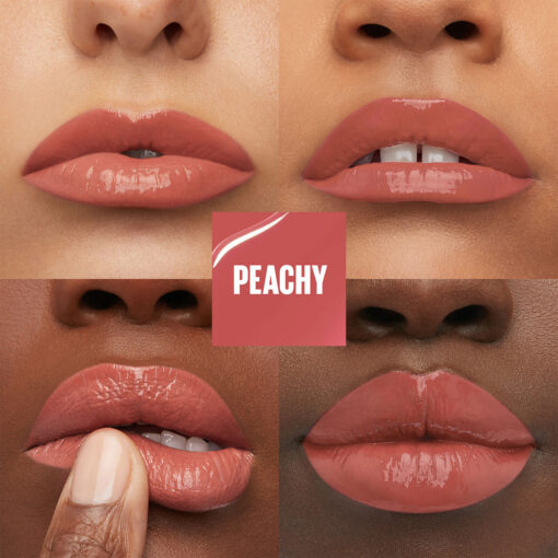Labial Líquido Maybelline Superstay Vinyl Ink Peachy X 4,2 Ml - Imagen 5