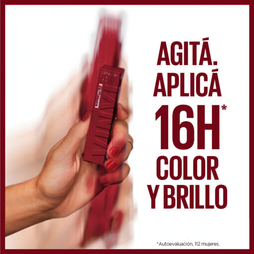 Labial Líquido Maybelline Superstay Vinyl Ink Witty X 4,2 Ml - Imagen 10
