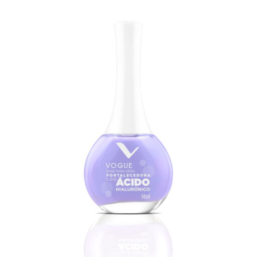 Esmalte Efecto Gel Vogue Vibra Virtual Base Hialurónico X 14 Ml