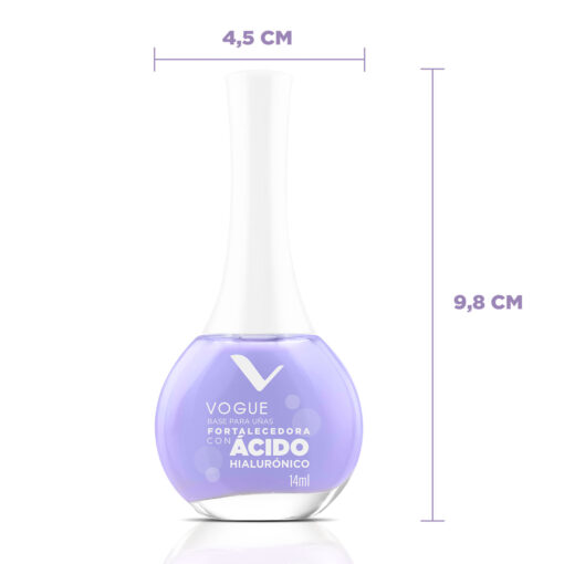 Esmalte Efecto Gel Vogue Vibra Virtual Base Hialurónico X 14 Ml - Imagen 10