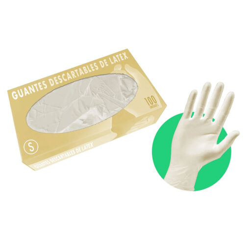Guantes de Látex    Chico X 100 U - Imagen 2