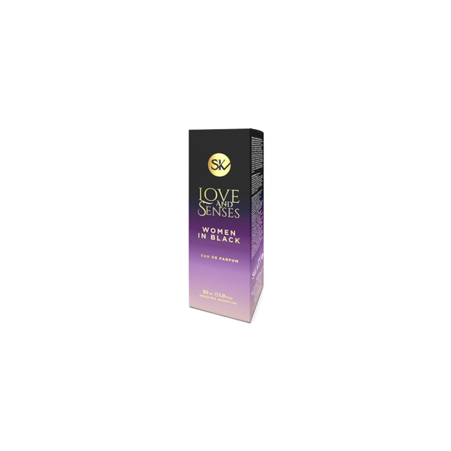Perfume Love and Senses Women in Black X 30 Ml - Imagen 2