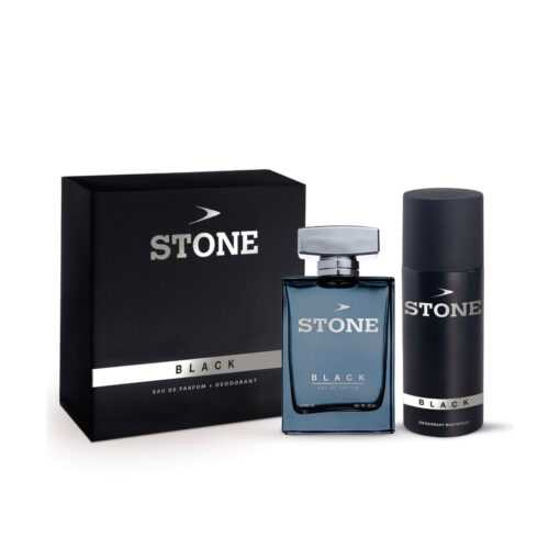 Estuche Perfume Desodorante Stone  Black X 1 U