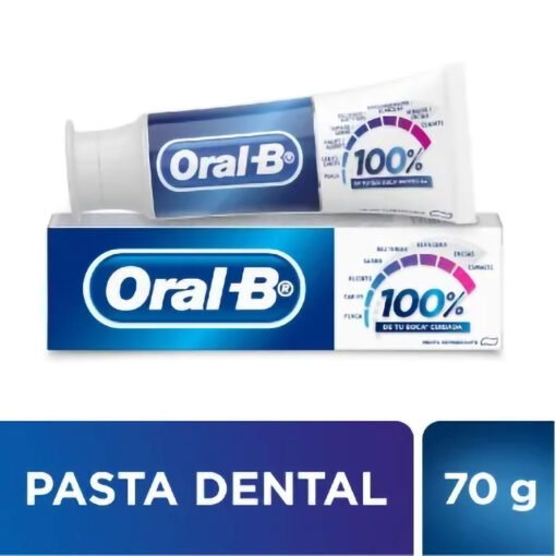 Crema Dental Oral B 100%  X 70 Gr - Imagen 2