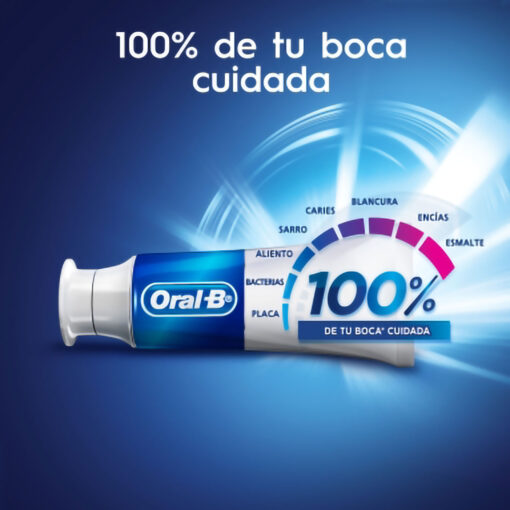 Crema Dental Oral B 100%  X 70 Gr - Imagen 4