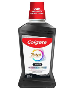 Enjuague Bucal Colgate Total Prevención Activa Carbón Zero X 500 Ml