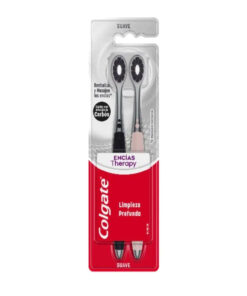 Cepillo de Dientes Colgate Encías Therapy Carbón Ultra Suave X 2 U