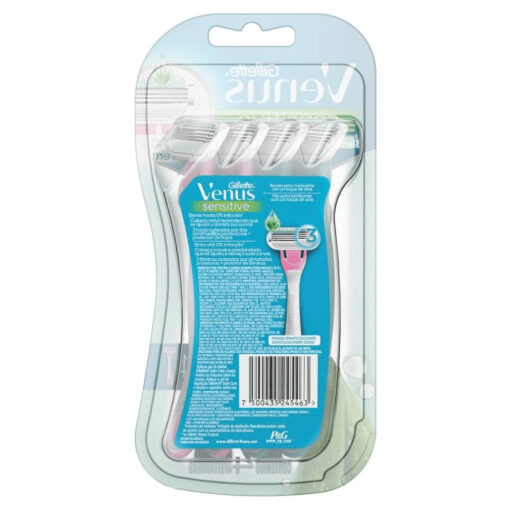 Máquina de Afeitar Gillette Venus Sensitive X 4 U - Imagen 2