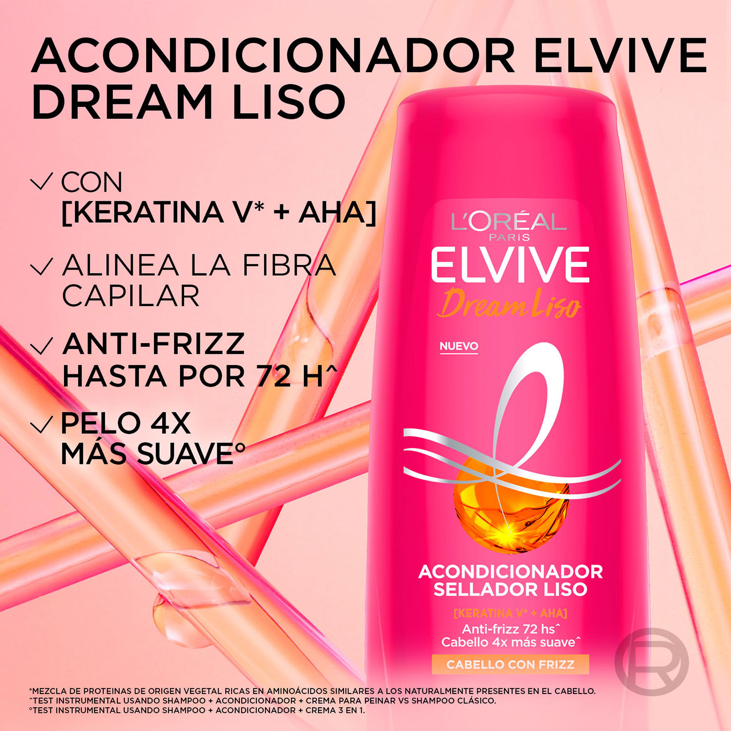 Acondicionador Elvive Dream Liso X 200 Ml - Imagen 5
