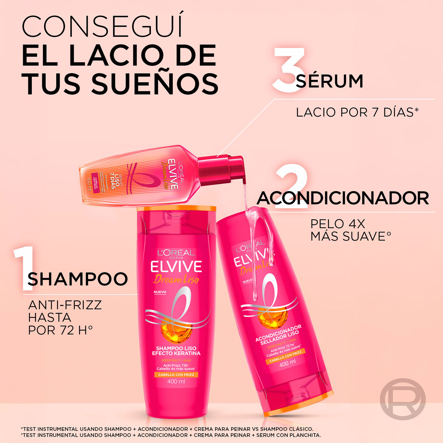 Acondicionador Elvive Dream Liso X 200 Ml - Imagen 8
